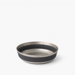 Detour Stainless Steel Collapsible Bowl - L - Black