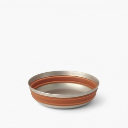 Detour Stainless Steel Collapsible Bowl - L - Brown