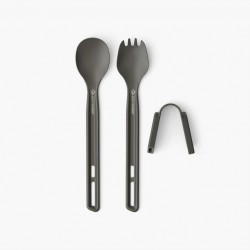 Frontier UL Cutlery Set - [2 Piece] Long Handle Spoon and Spork