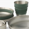 Detour Stainless Steel Collapsible Dinnerware Set - [2P] [6 Piece]