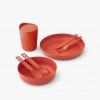 Passage Dinnerware Set - [1P] [7 Piece] - Orange