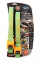 Tie Down Strap with Silicone Cam Cover 4.5m (Pair) - Orange