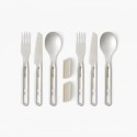 Detour Stainless Steel Cutlery Set - [2P] [6 Piece]