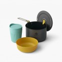 Frontier UL One Pot Cook Set - [1P] [3 Piece] 2L Pot w/ M Bowl and Ins Mug